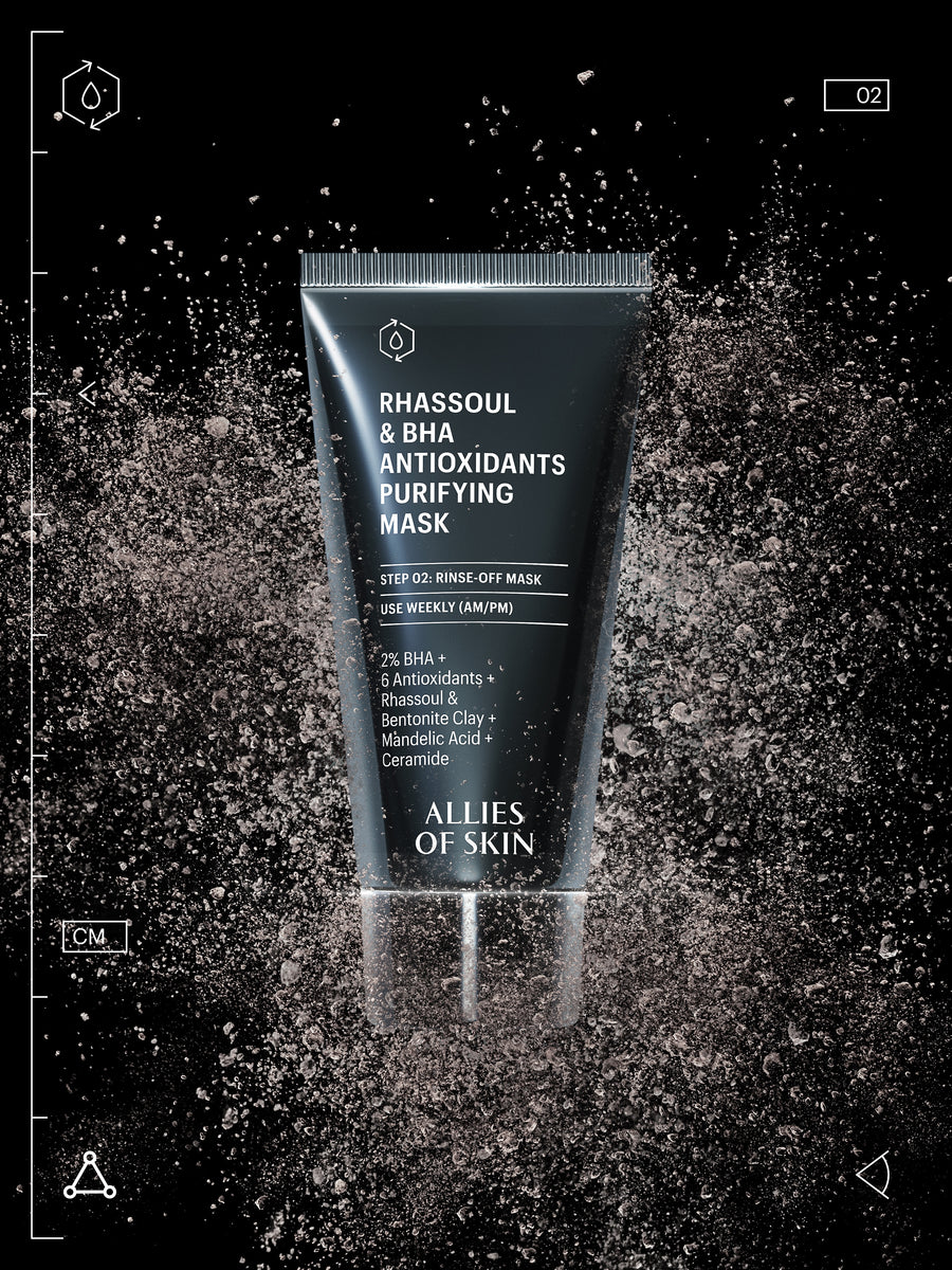 Rhassoul & BHA Antioxidants Purifying Mask