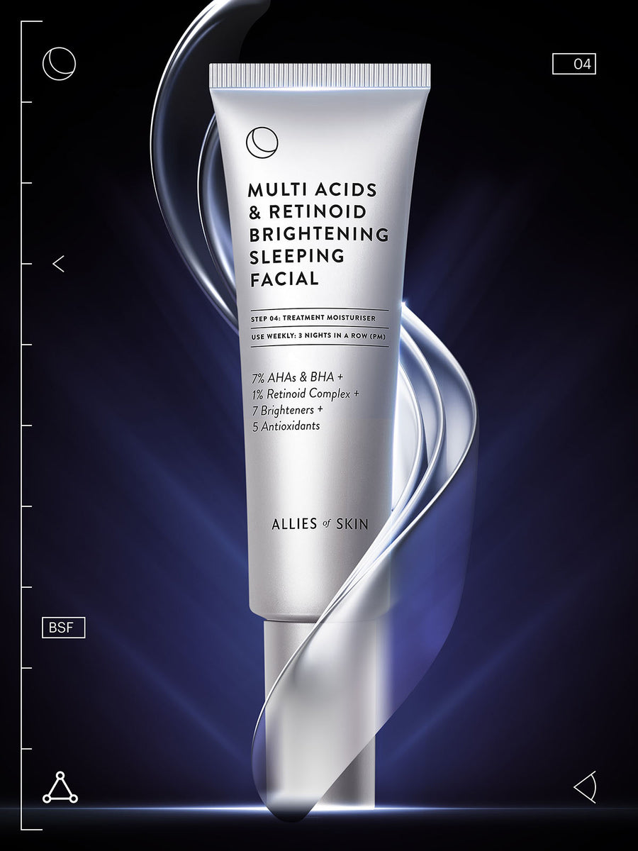 Multi Acids & Retinoid Brightening Sleeping Facial