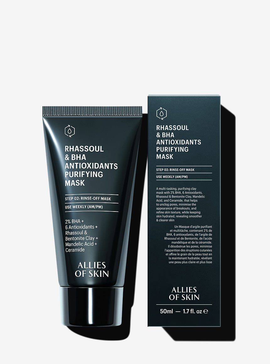 Rhassoul & BHA Antioxidants Purifying Mask